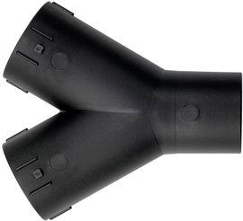 Metabo Y kettős csatlakozó Porszívó csatlakozó: 35 mm, 44 mm, 58 mm