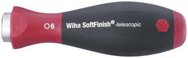 Átkapcsolható bittartós teleszkópos markolat 115 x 36 mm, Wiha SoftFinish 30372
