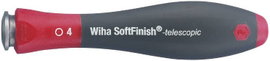 Átkapcsolható bittartós teleszkópos markolat 105 x 23 mm, Wiha SoftFinish 30373