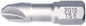 TORQ-SET 4 Mplus bit 6,3 mm (1/4" ), hossz: 25 mm, Wiha 22591 bélyegkép