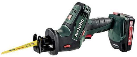 Metabo SSE 18 LTX Compact Akkus kardfűrész 602266500 2. akkuval, Tartozékokkal