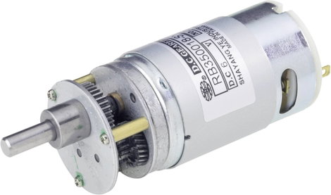 Modelcraft nagyteljesítményű áttételes modell motor, 18:1, 12 V/DC, RB37GM 2. kép