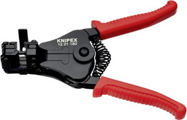 Huzalcsupaszító fogó alakkésekkel, 0,5-6 mm², AWG 20-10, Knipex 12 21 180 EAN