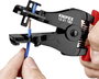 Huzalcsupaszító fogó alakkésekkel, 0,5-6 mm², AWG 20-10, Knipex 12 21 180 EAN 3. bélyegkép