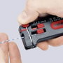 Knipex 12 80 100 SB vékony vezeték és huzal csupaszoló, blankoló kés, drótvágóval 0.3-tól 1 mm-ig 3. bélyegkép