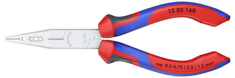Huzalozó fogó 160 mm, Knipex 13 05 160 4. kép