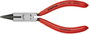 Kerekcsőrű fogó vágóéllel (ékszerész fogó) 130 mm, Knipex 19 01 130 4. bélyegkép