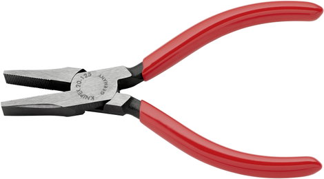 Laposfogó 125 mm, rövid, széles pofa, Knipex 20 01 125 3. kép