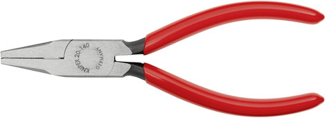 Laposfogó 140 mm, rövid, széles pofa, Knipex 20 01 140 5. kép