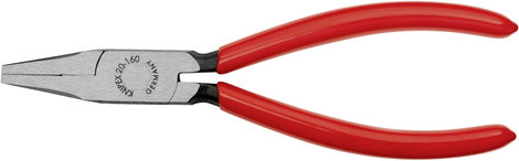 Laposfogó 160 mm, rövid, széles pofa, Knipex 20 01 160 3. kép