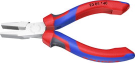 Laposfogó 140 mm, rövid, széles pofa, Knipex 20 05 140