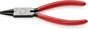 Kerek csőrű fogó 160 mm, rövid csőrrel, Knipex 22 01 160 4. bélyegkép