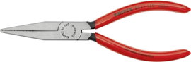 Hosszúcsőrű fogó 160 mm, hosszú, lapos, fogazott pofa, Knipex 30 11 160
