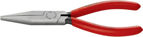 Hosszúcsőrű fogó 160 mm, hosszú, lapos, fogazott pofa, Knipex 30 11 160 2. kép