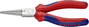 Hosszúcsőrű fogó 160 mm, hosszú, kerek, sima pofa, Knipex 30 35 160 4. bélyegkép