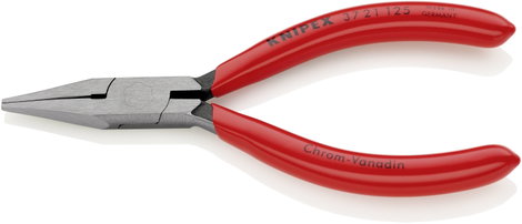 Markoló fogó finommechanikához 125 mm, lapos, hegyes pofa, Knipex 37 21 125 2. kép