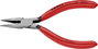 Markoló fogó finommechanikához 125 mm, lapos, kerek pofa, Knipex 37 31 125 bélyegkép