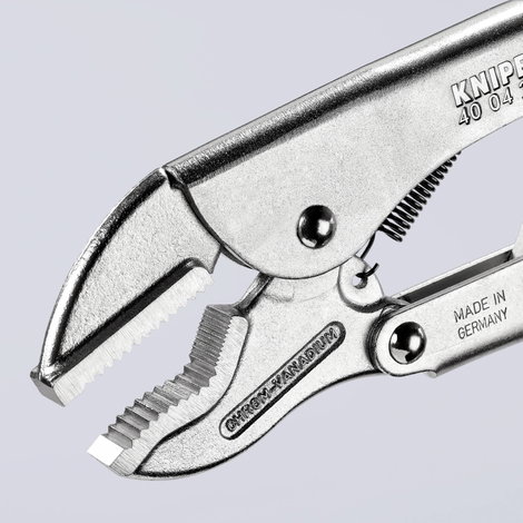 Univerzális Grip fogó 250 mm, befogás Ø 35 mm, négyszög 30 mm, hatszög 32 mm, Knipex 40 04 250 EAN 2. kép
