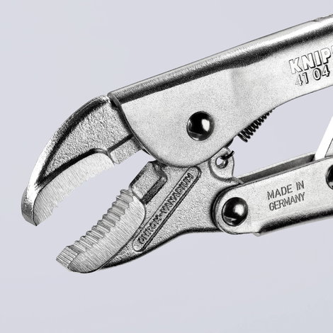 Univerzális Grip fogó 180 mm, befogás Ø 30 mm, négyszög 20 mm, hatszög 30 mm, Knipex 41 04 180 EAN 2. kép