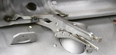 Univerzális Grip fogó 165 mm, befogás Ø 20 mm, négyszög 10 mm, hatszög 24 mm, Knipex 41 34 165 3. kép