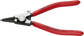 Seeger-gyűrű fogó fogógyűrűkhöz (tengelyek) 140 mm, egyenes, Knipex 46 11 G0