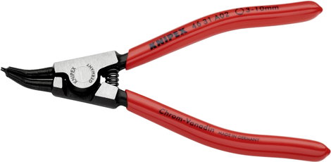 Seeger-gyűrű fogó külső gyűrűkhöz (tengelyek) 130 mm, 45°-ban hajlított, Knipex 46 31 A02 2. kép