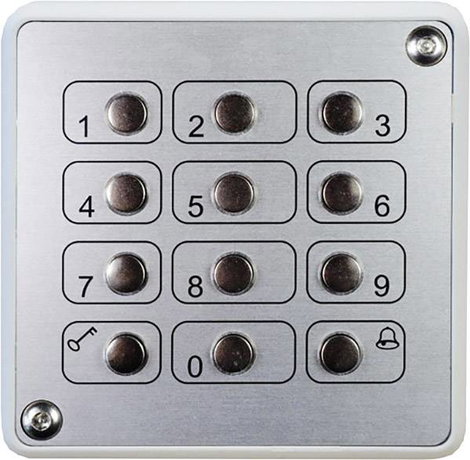 Kaiser Nienhaus 100620 Fém billentyűzet Falra szerelhető