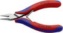 Elektronikai homlokcsípőfogó, lágy huzal max.: Ø 0,8 mm, Knipex 64 22 115 2. bélyegkép