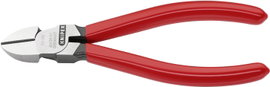 Oldalcsípőfogó, lágy/közepes/kemény huzal max.: Ø 4/2,5/1,8 mm, Knipex 70 01 140 EAN
