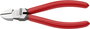 Oldalcsípőfogó, lágy/közepes/kemény huzal max.: Ø 4/2,5/1,8 mm, Knipex 70 01 140 EAN bélyegkép