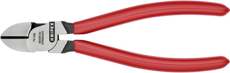 Oldalcsípő fogó, lágy/közepes/kemény huzal max.: Ø 4/2,8/2 mm, Knipex 70 01 160 EAN 5. kép