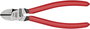 Oldalcsípő fogó, lágy/közepes/kemény huzal max.: Ø 4/2,8/2 mm, Knipex 70 01 160 EAN 5. bélyegkép
