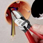 Oldalcsípő fogó, lágy/közepes/kemény huzal max.: Ø 4/2,8/2 mm, Knipex 70 01 160 EAN 6. bélyegkép