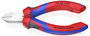 Oldalcsípőfogó, lágy/közepes/kemény huzal max.: Ø 3/2,3/1,5 mm, Knipex 70 05 125 2. bélyegkép