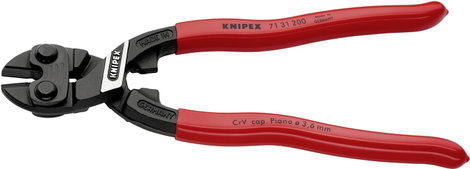 Kompakt csapszeg-vágó 200 mm, 330 g, Knipex CoBolt 71 31 200 4. kép