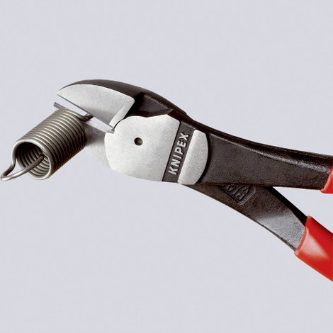 Erőkímélő oldalcsípőfogó, közepes/kemény/zongora huzal max.: Ø 4,2/3/2,5 mm, Knipex 74 01 200
