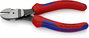 Erőkímélő oldalcsípőfogó, közepes/kemény/zongora huzal max.: Ø 3,4/2,5/2 mm, Knipex 74 12 160 bélyegkép
