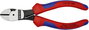 Erőkímélő oldalcsípőfogó, közepes/kemény/zongora huzal max.: Ø 3,4/2,5/2 mm, Knipex 74 12 160 4. bélyegkép