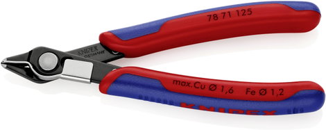 Electronic Super Knips, barnított, speciális szerszámacél fej, lágy/közepes huzal max.: Ø 1,6/1,2 mm 3. kép