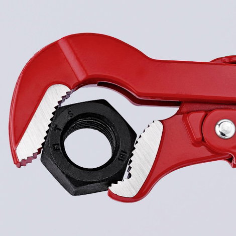 Knipex 83 30 030 Csőfogó, svédfogó S-alakú pofa 3 100 mm 3. kép