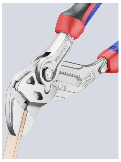 Fogókulcs és csavarkulcs egyetlen szerszámban 180 mm, befogás: 1 3/8" , Knipex 86 05 180 4. kép