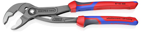Knipex Cobra Hightech vízpumpafogó 300 mm, karcsú, befogás: Ø 70 mm (2 3/4&quot ) 87 02 300 2. kép