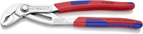 Knipex Cobra Hightech vízpumpafogó 250 mm, karcsú, befogás: Ø 50 mm (2&quot ) 87 05 250 2. kép