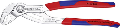 Knipex Cobra Hightech vízpumpafogó 250 mm, karcsú, befogás: Ø 50 mm (2&quot ) 87 05 250 8. kép