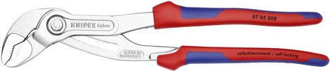 Knipex Cobra Hightech vízpumpafogó 300 mm, karcsú, befogás: Ø 70 mm (2 3/4&quot ) 87 05 300 10. kép