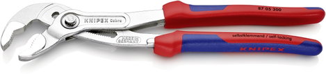 Knipex Cobra Hightech vízpumpafogó 300 mm, karcsú, befogás: Ø 70 mm (2 3/4&quot ) 87 05 300 8. kép