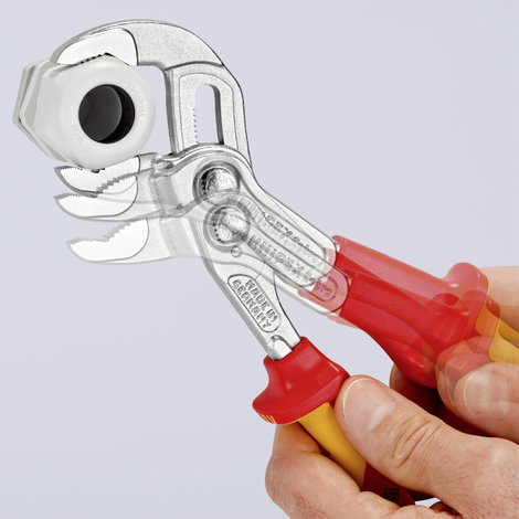 Knipex Cobra VDE Hightech vízpumpafogó 250 mm, karcsú, befogás: Ø 50 mm (2&quot ) 87 26 250 2. kép