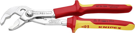 Knipex Cobra VDE Hightech vízpumpafogó 250 mm, karcsú, befogás: Ø 50 mm (2&quot ) 87 26 250 6. kép
