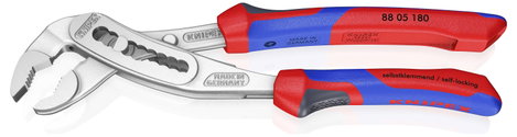 Vízszivattyú fogó 180 mm, krómozott, befogás: Ø 42 mm (1 1/2&quot ), Knipex Alligátor 88 05 180 3. kép