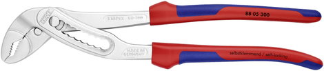Vízszivattyú fogó 300 mm, krómozott, befogás: Ø 70 mm (2 3/4&quot ), Knipex Alligátor 88 05 300 9. kép